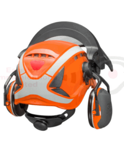 3M SecureFit X55007VX4FH15J-CE Forestry Combination, X5500 Helmet, X4 Earmuffs, FH1 and 5J Mesh Faceshield